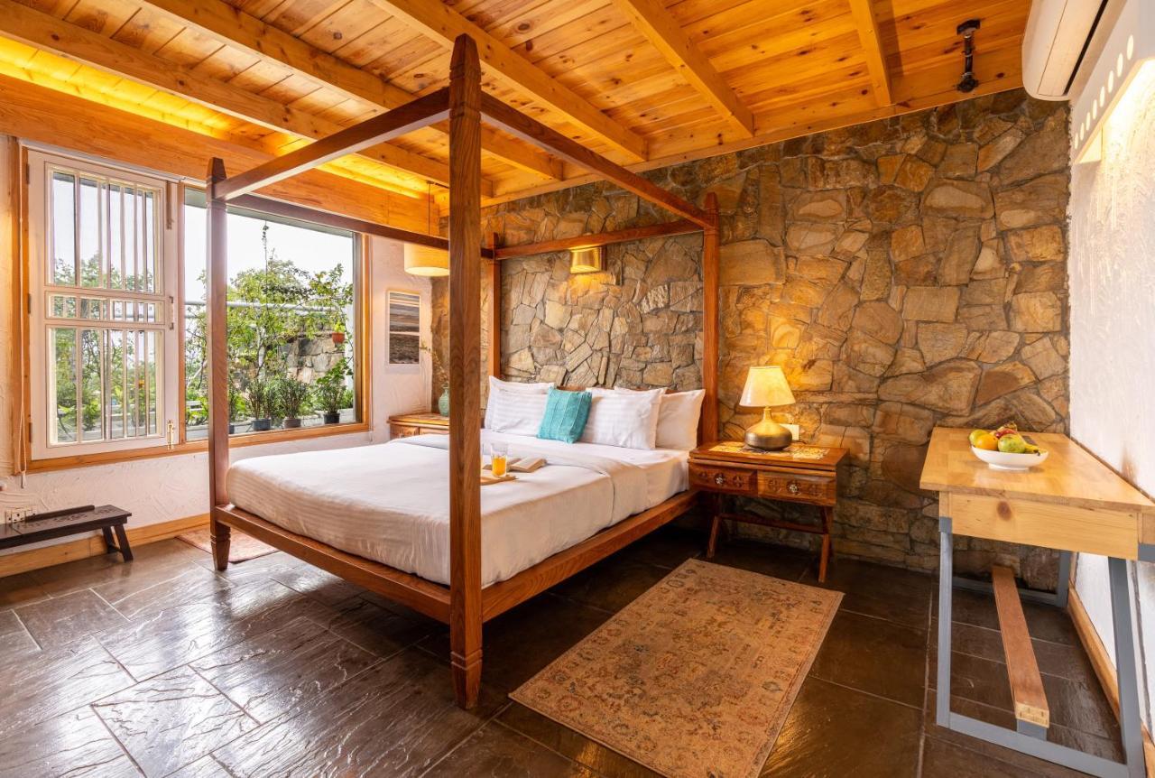 Saffronstays Hydrangea Hill, Mukteshwar Kāthgodām エクステリア 写真